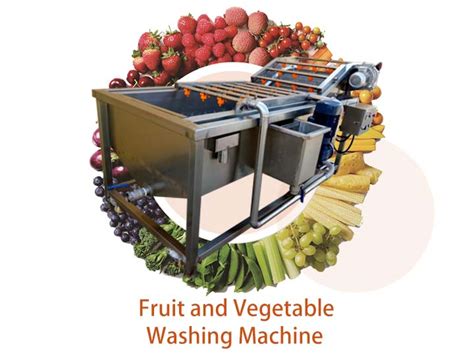 Fruit And Vegetable Washing Machine .